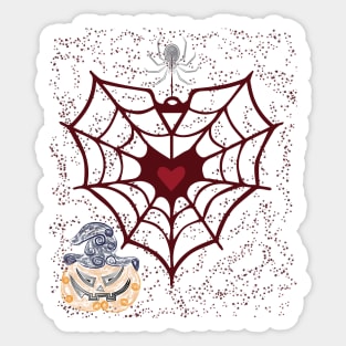 Spiderweb Sticker